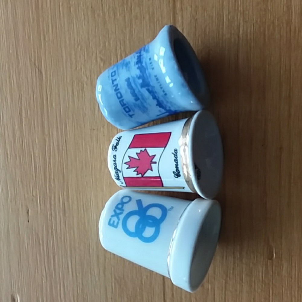 3 thimbles